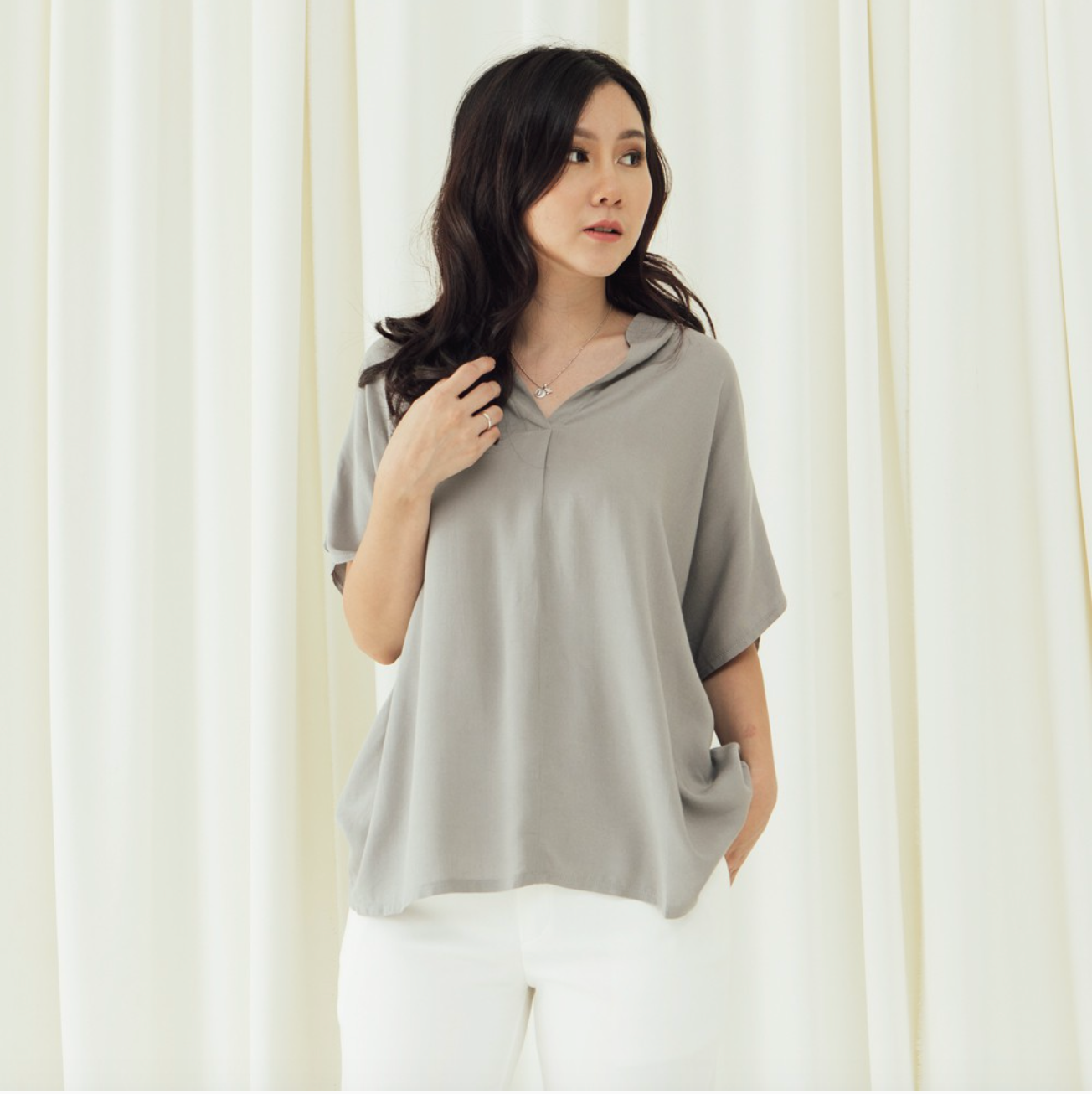 Tania Simple Loose Top - Lolliestory