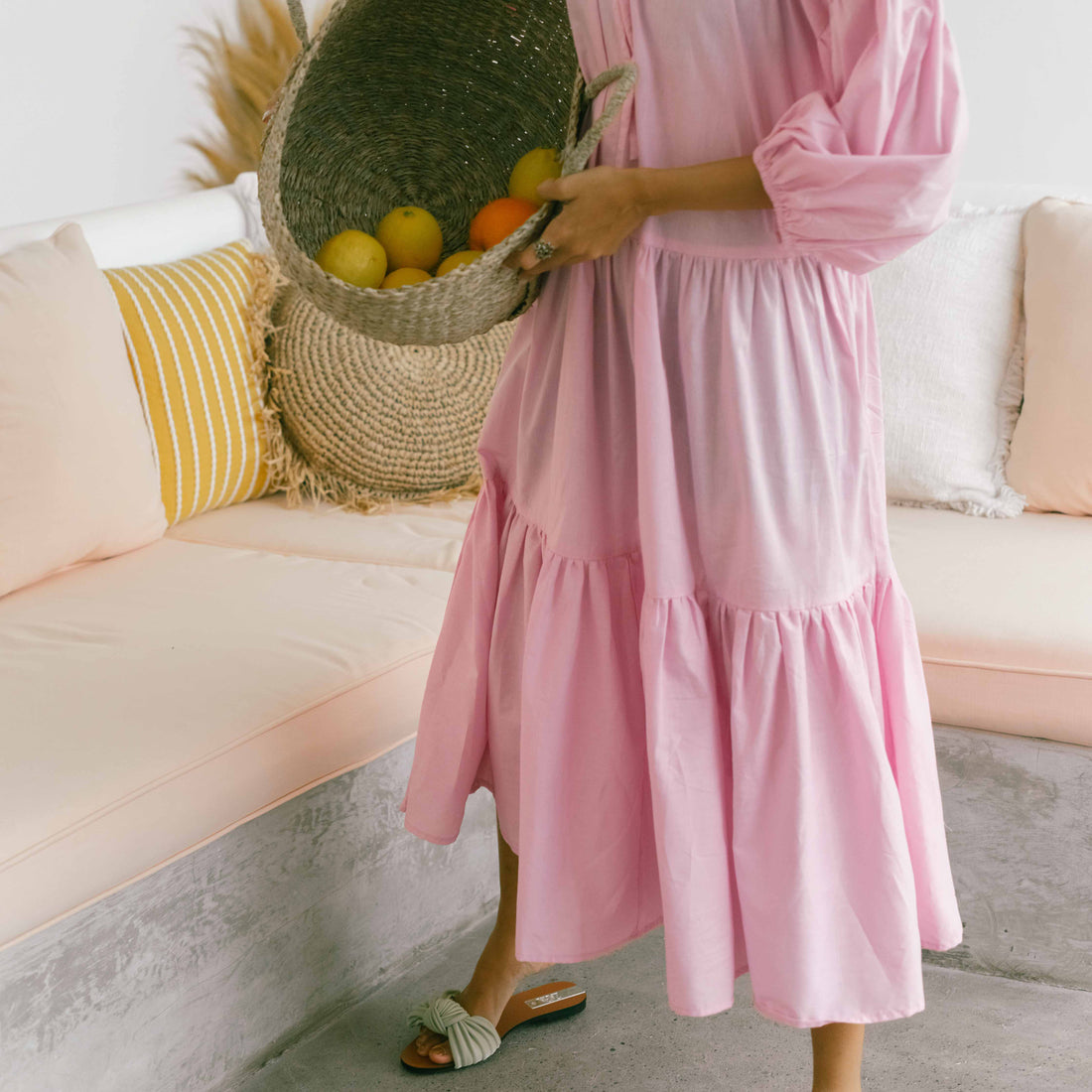 Lolliestory Kyson Long-sleeves Midi Dress - Lolliestory