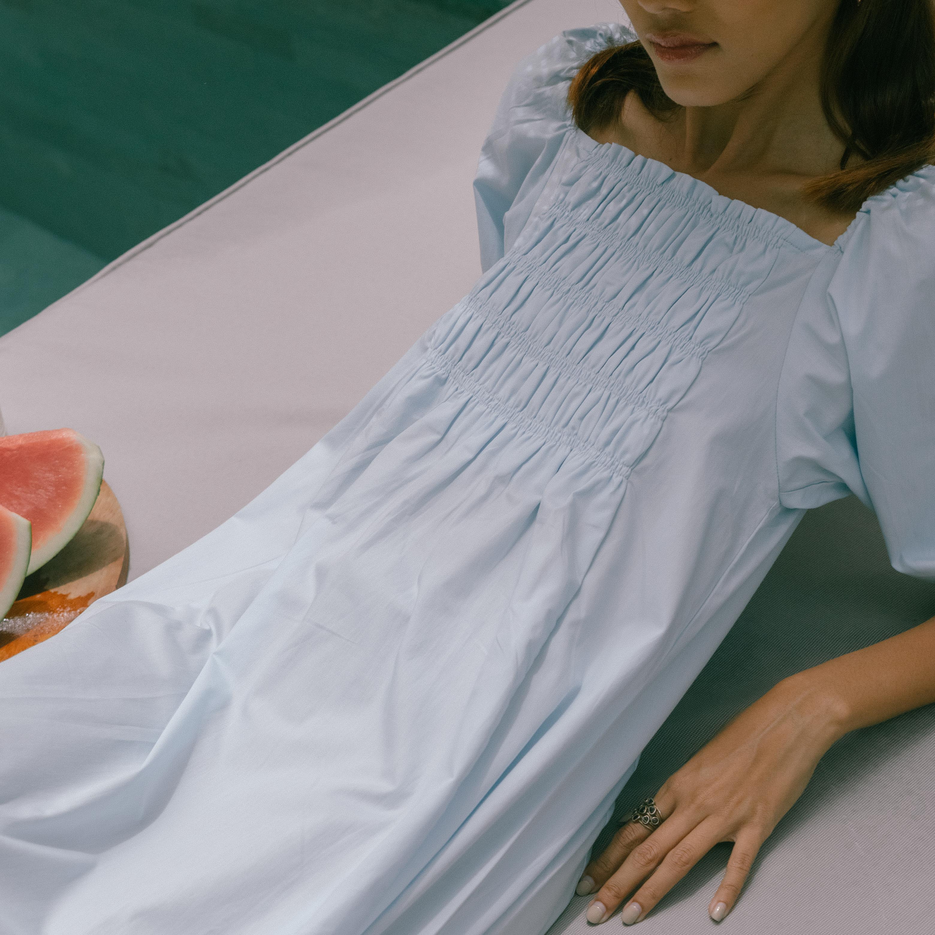 Lolliestory Kinsley Cotton Midi Dress - Lolliestory