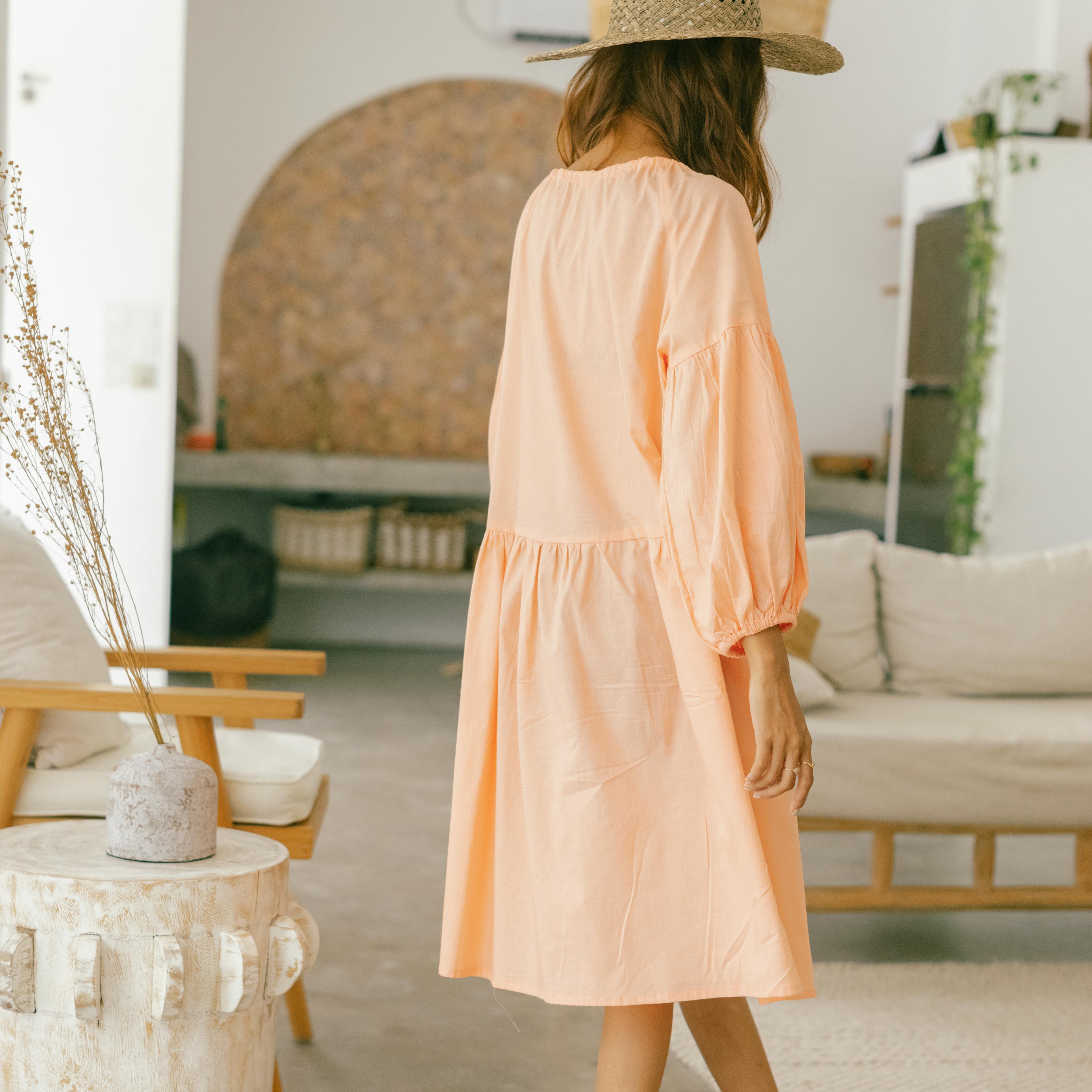 Mason Cotton Loose Dress - Lolliestory