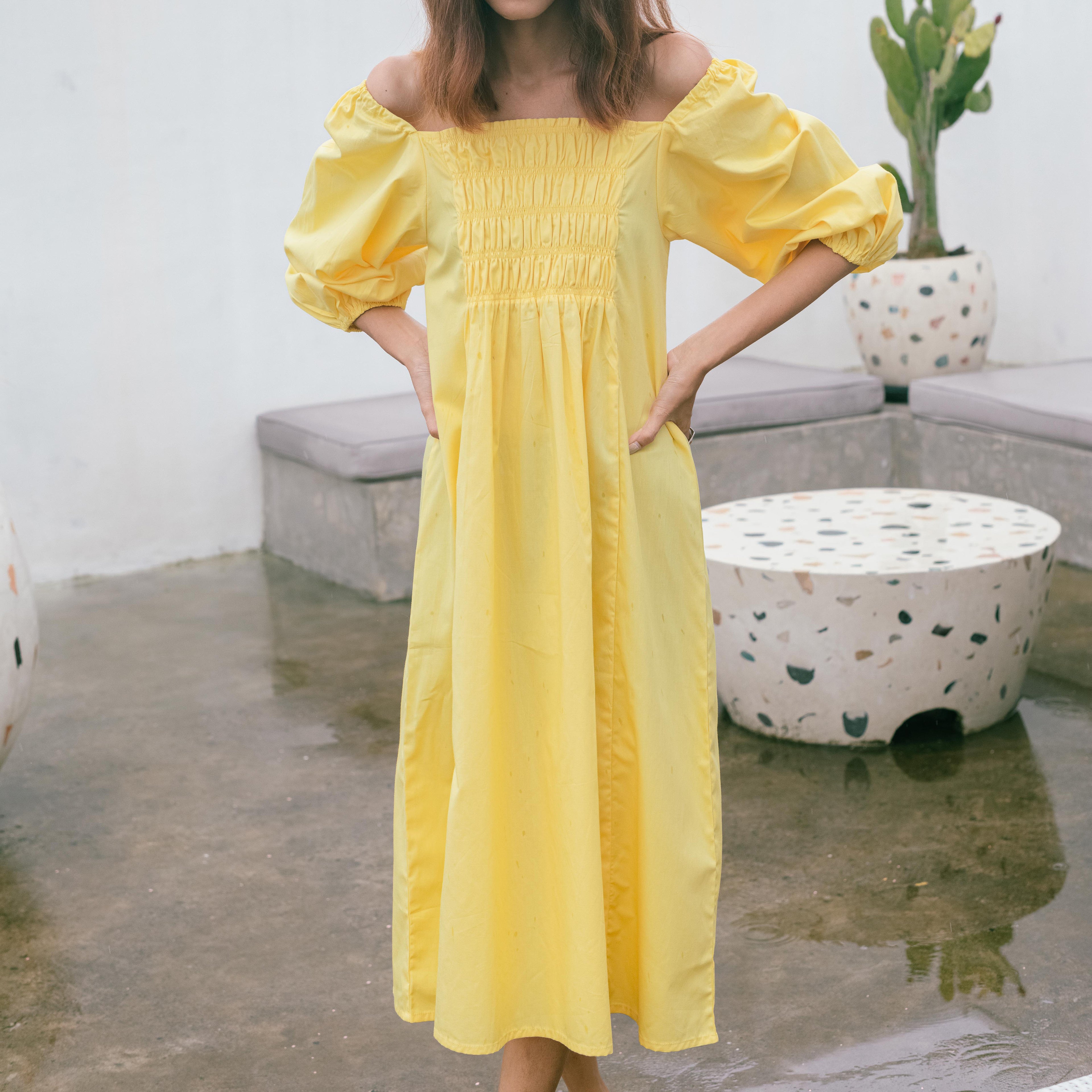 Lolliestory Kinsley Cotton Midi Dress - Lolliestory