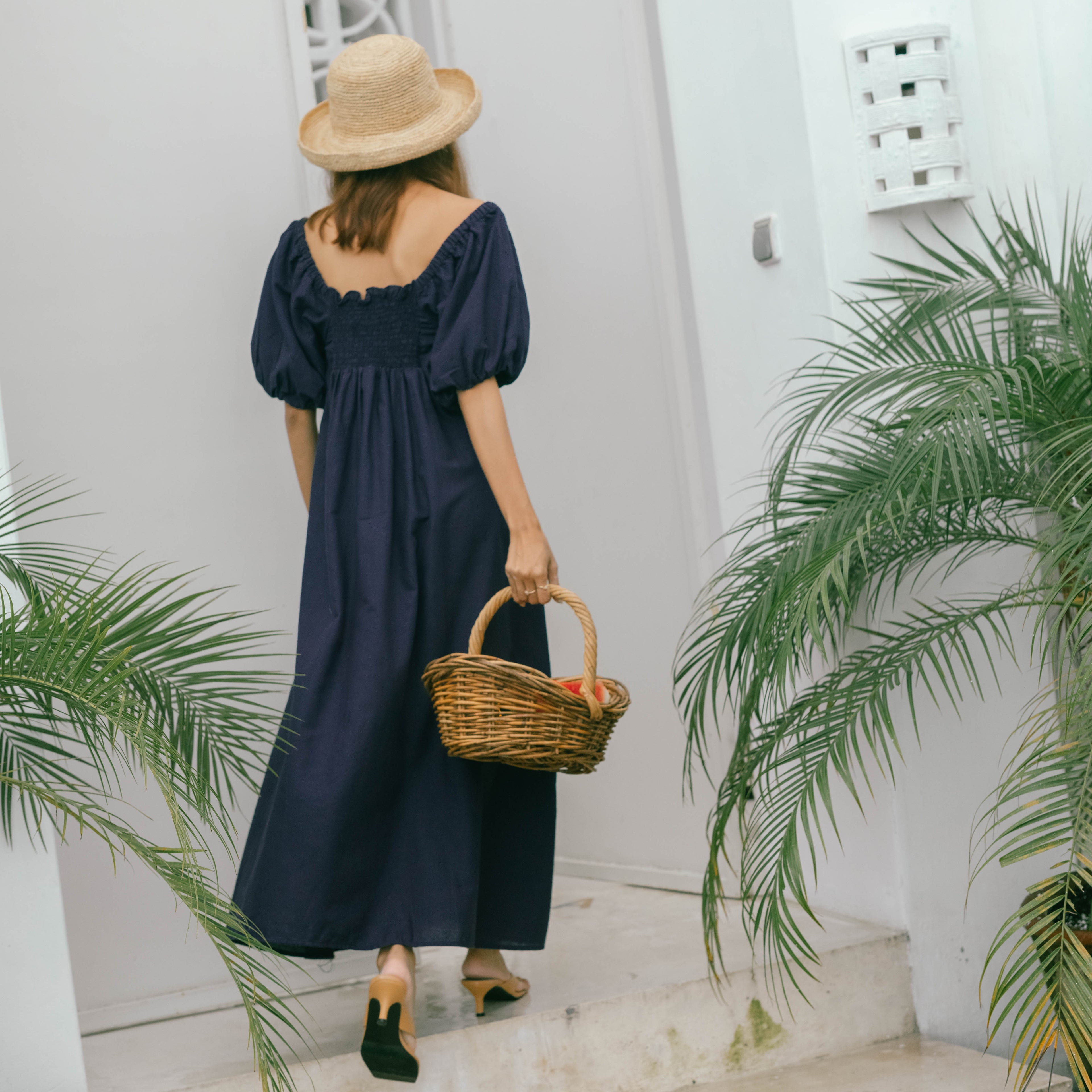 Carissa Cotton Long Dress - Lolliestory