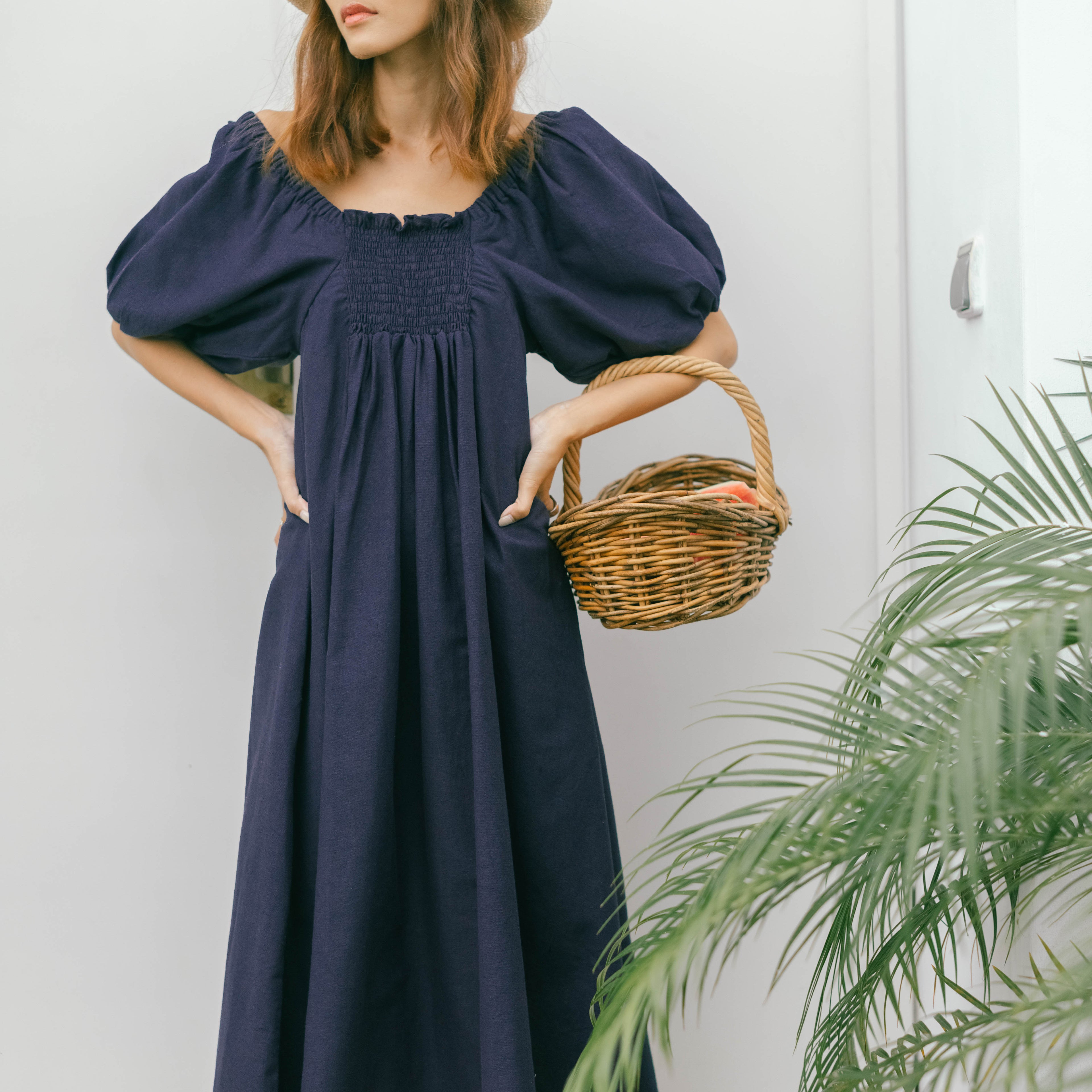 Carissa Cotton Long Dress - Lolliestory