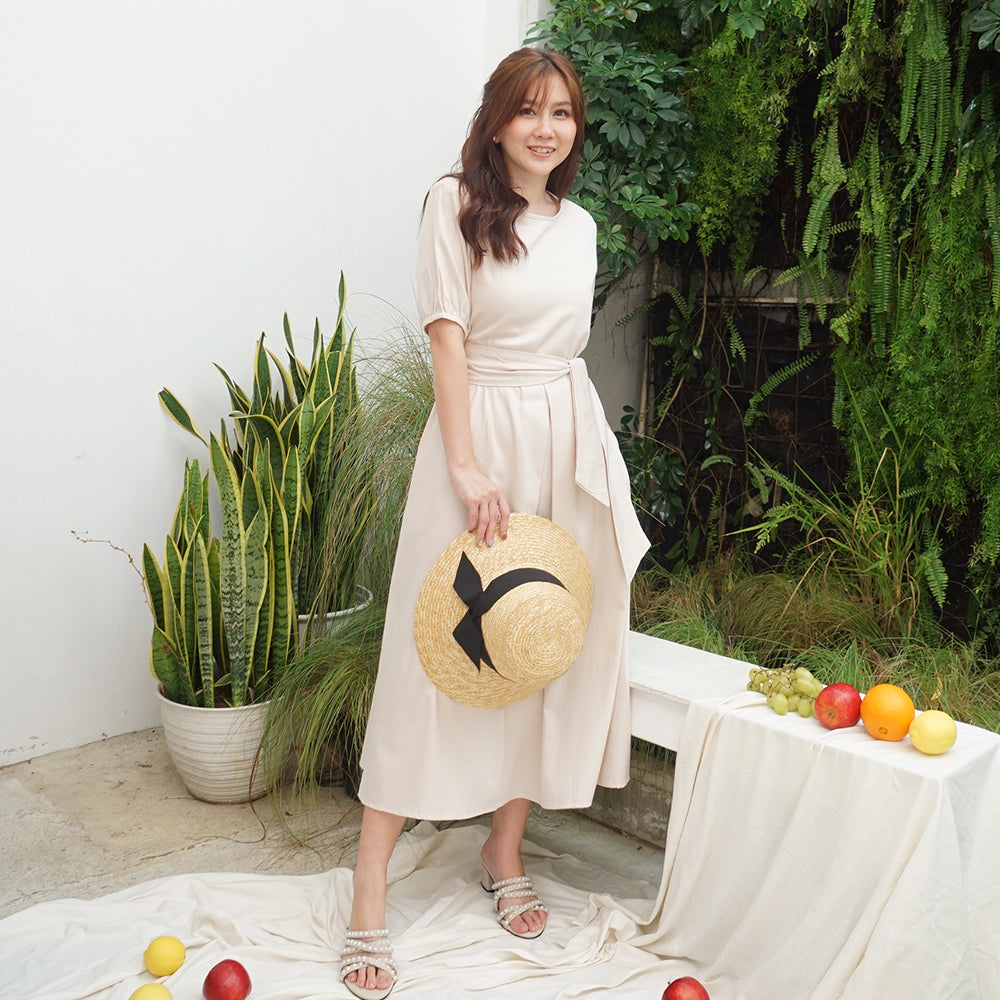 Lolliestory Virgie Cotton Midi Dress - Lolliestory