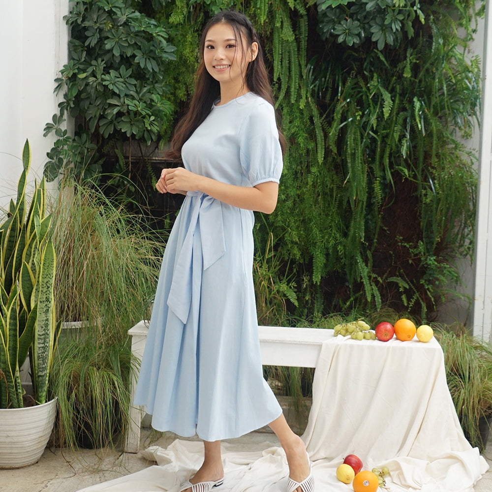 Lolliestory Virgie Cotton Midi Dress - Lolliestory
