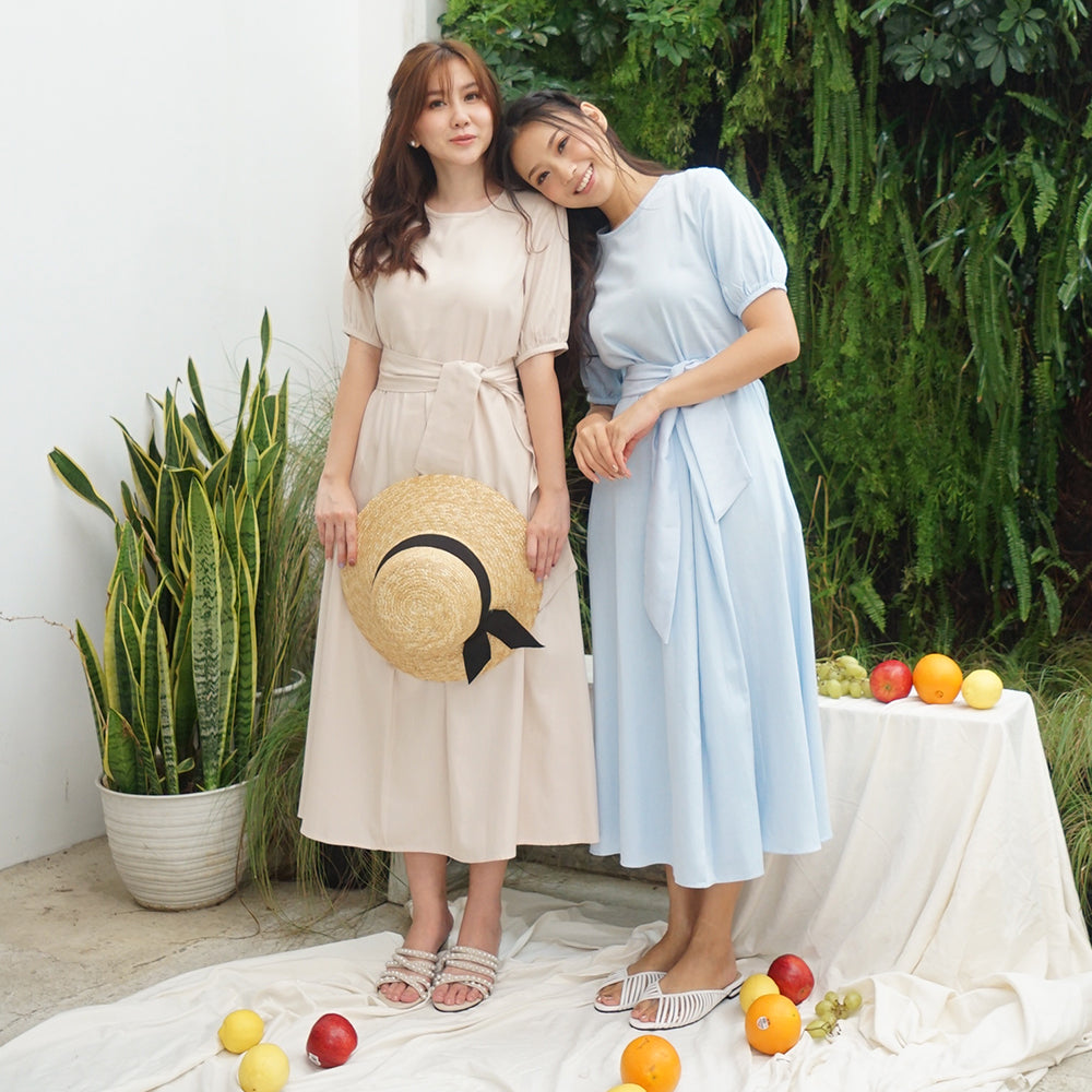 Lolliestory Virgie Cotton Midi Dress - Lolliestory