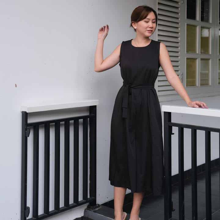 Lolliestory Lamia Simple Cotton Jumpsuit