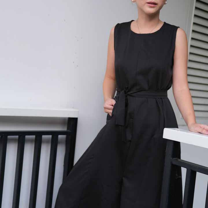 Lolliestory Lamia Simple Cotton Jumpsuit