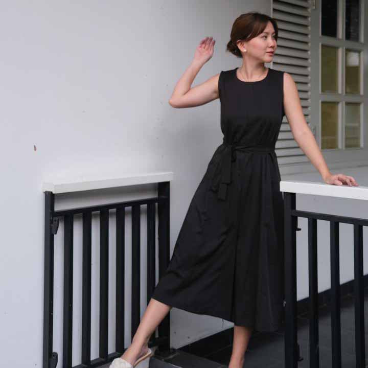 Lolliestory Lamia Simple Cotton Jumpsuit