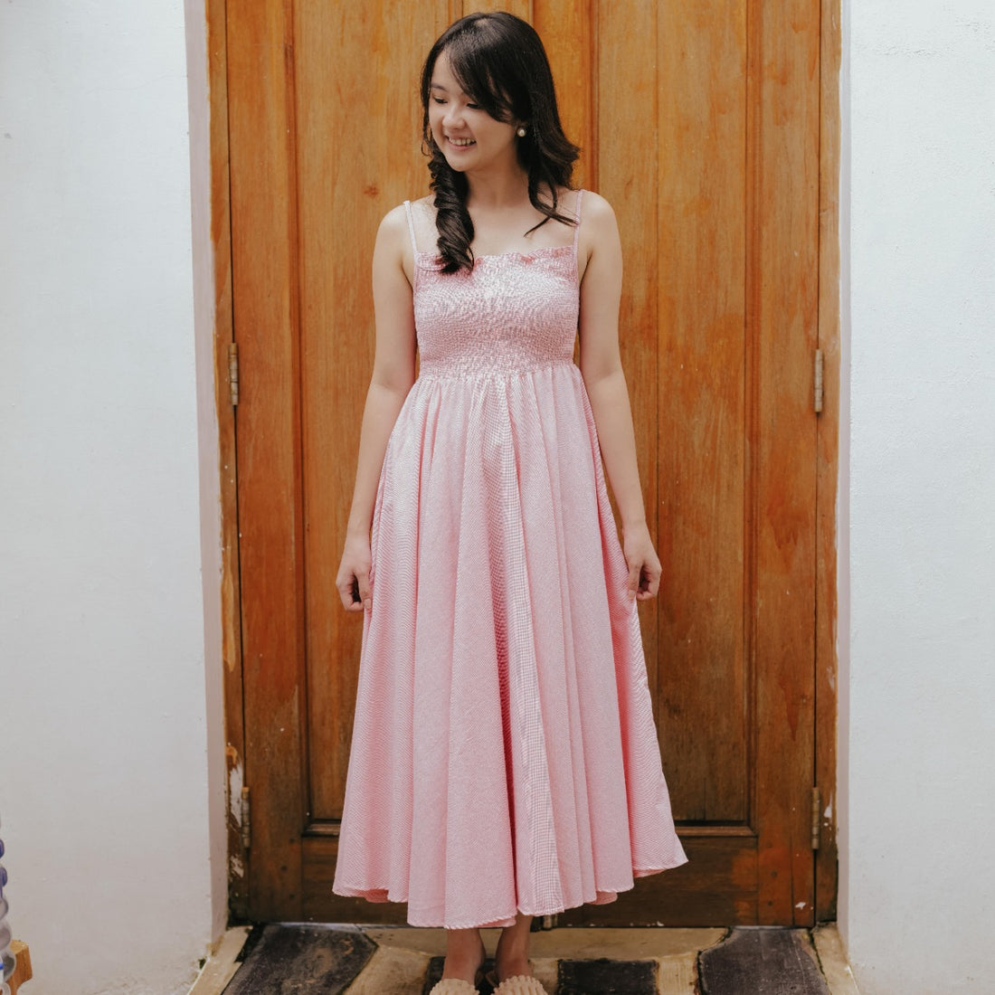 Lolliestory Kiera Flare Midi Dress