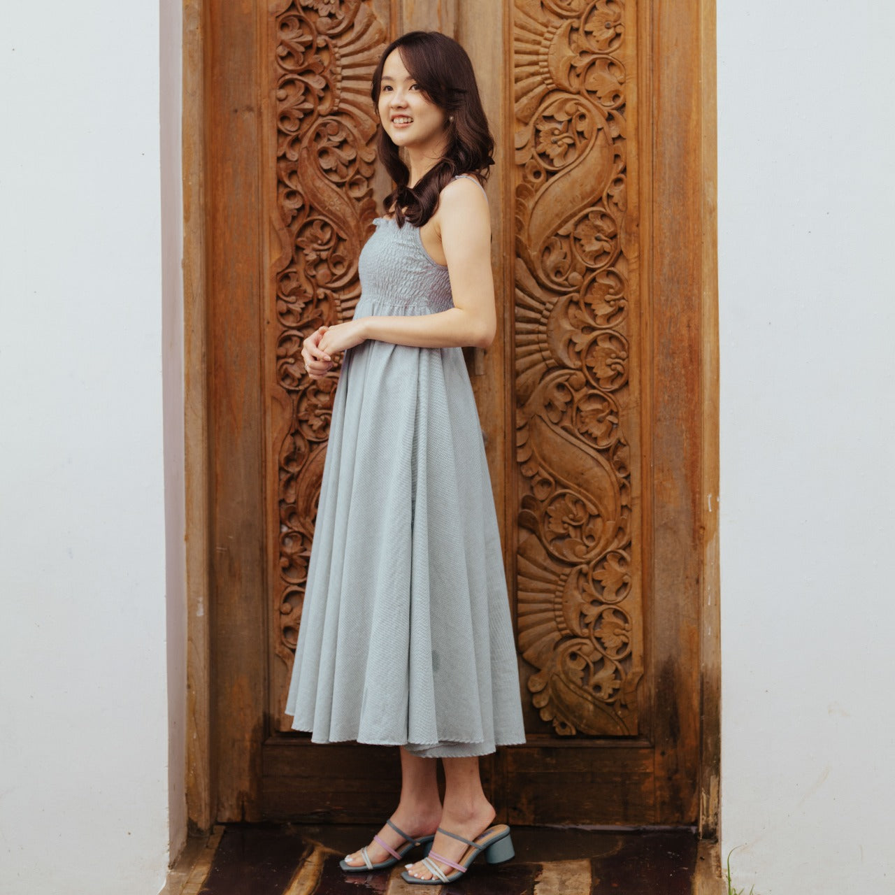Lolliestory Kiera Flare Midi Dress