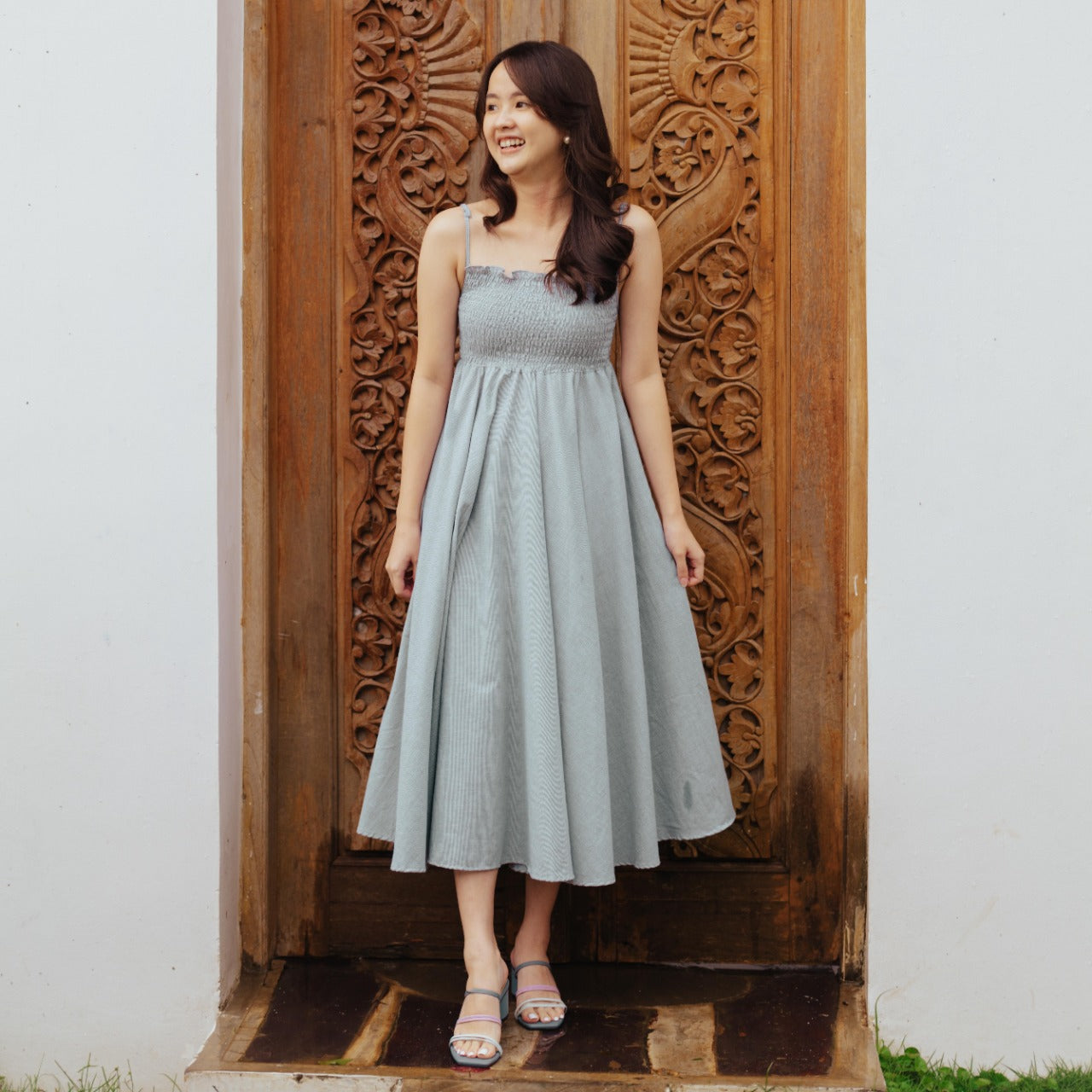 Lolliestory Kiera Flare Midi Dress