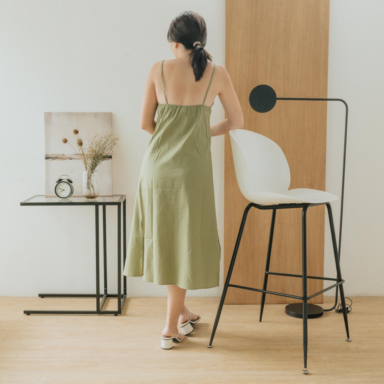 Lolliestory Rhesa Cotton Midi Dress