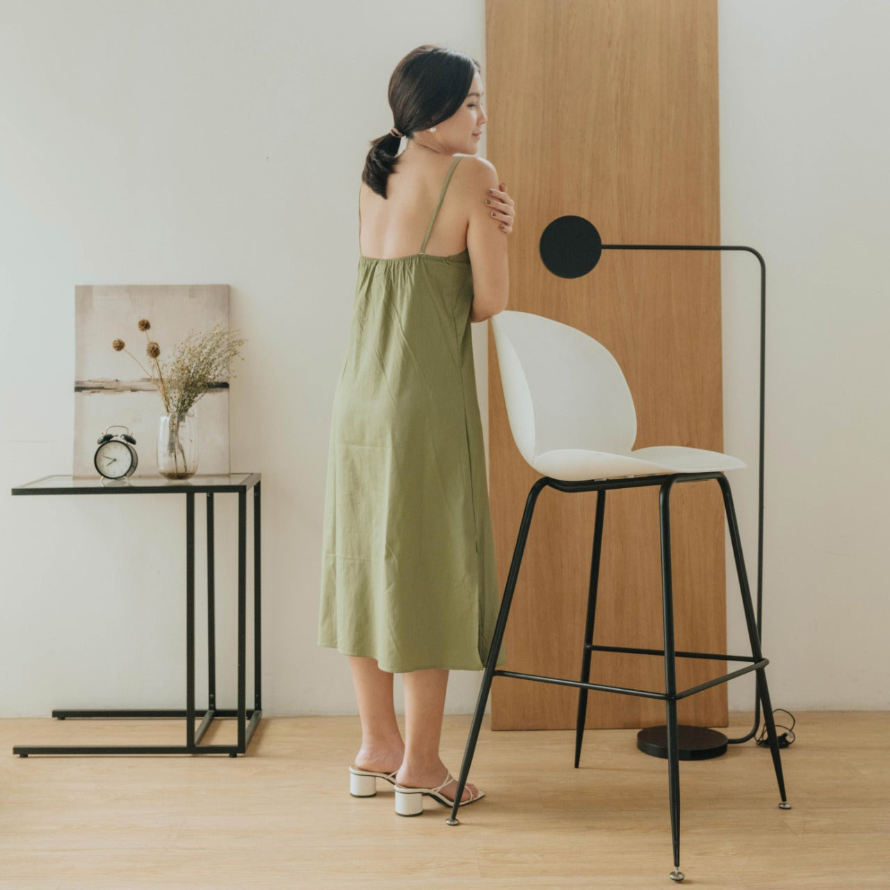 Lolliestory Rhesa Cotton Midi Dress