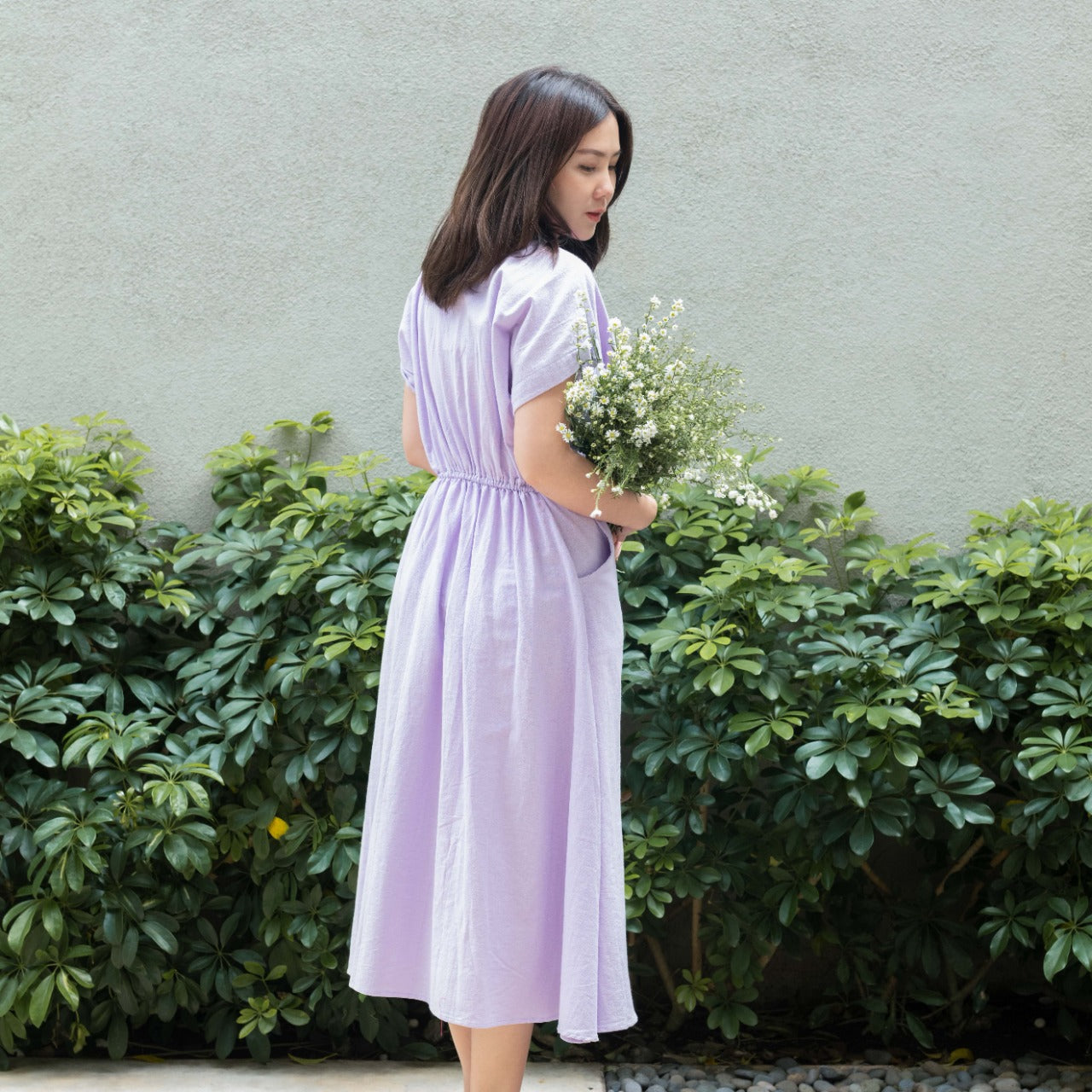 Lolliestory Leah Cotton Midi Dress