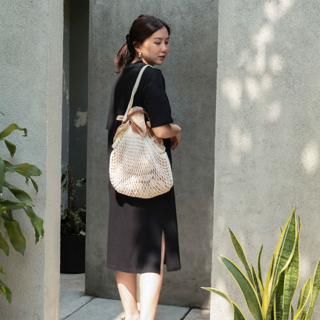Lolliestory Silas Plain Midi Dress