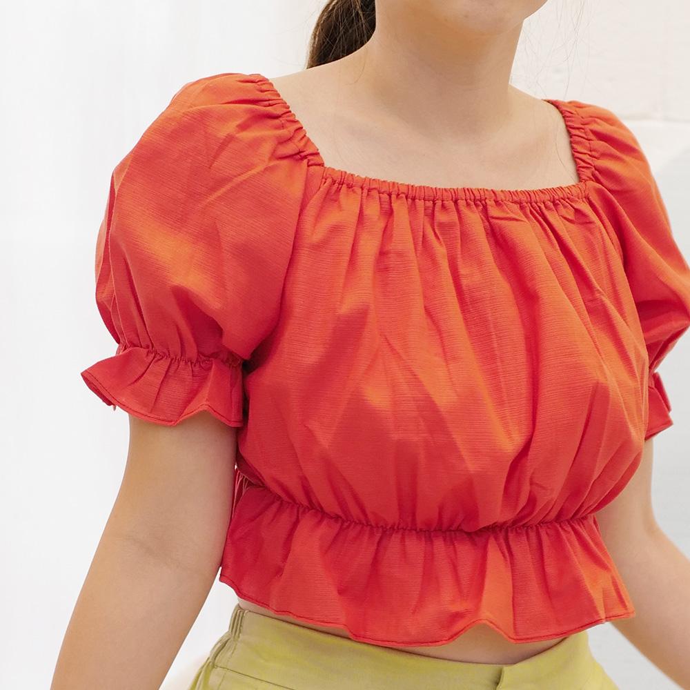 Winnie Cotton Crop Top - Lolliestory