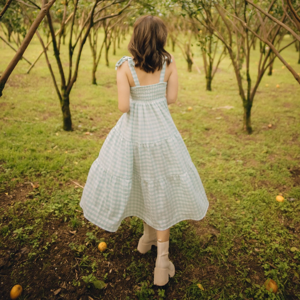 Lolliestory Orchid Flare Midi Dress