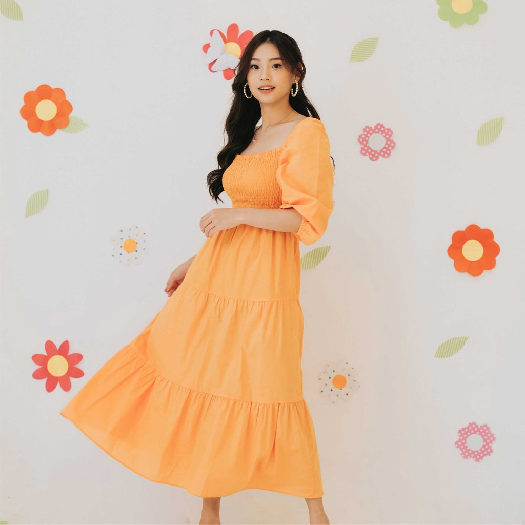 Lolliestory Elsa Flare Midi Dress