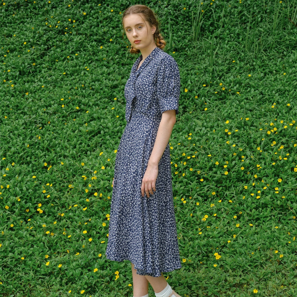 Lolliestory Essie Floral Midi Dress