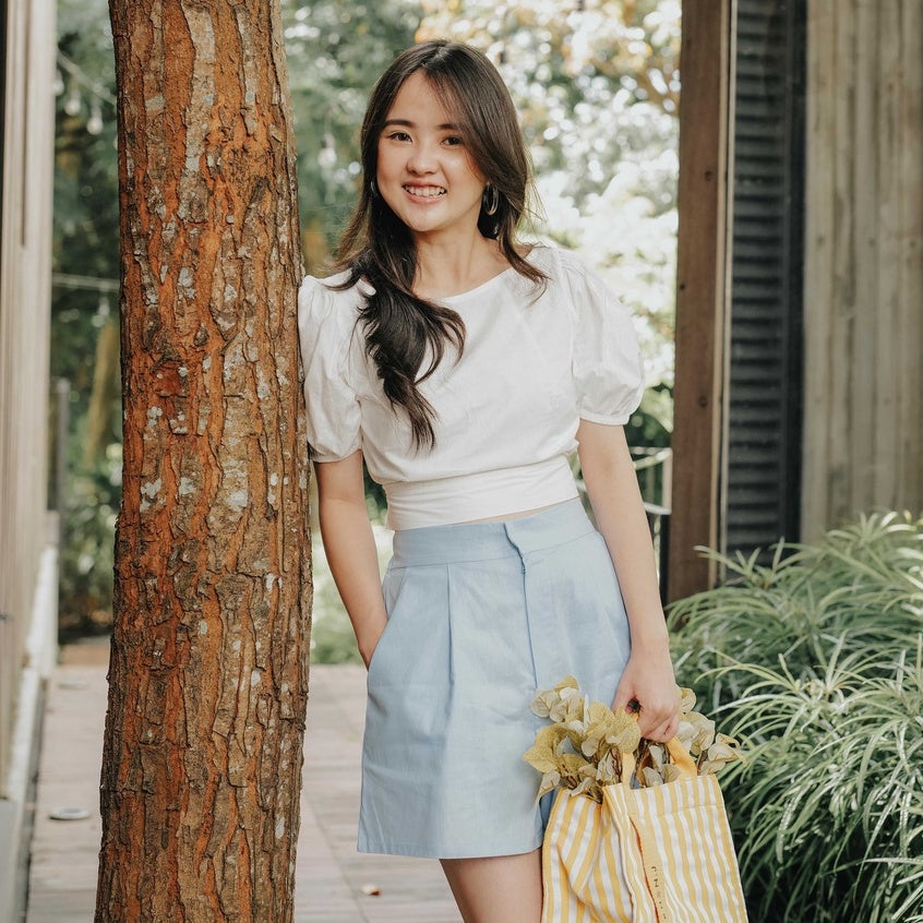 Lolliestory Celia Bow Crop Top