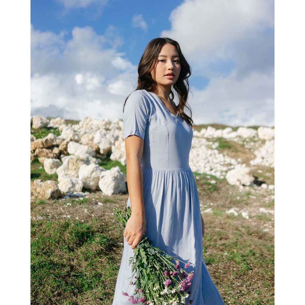 Lolliestory Oaklynn Cotton Midi Dress