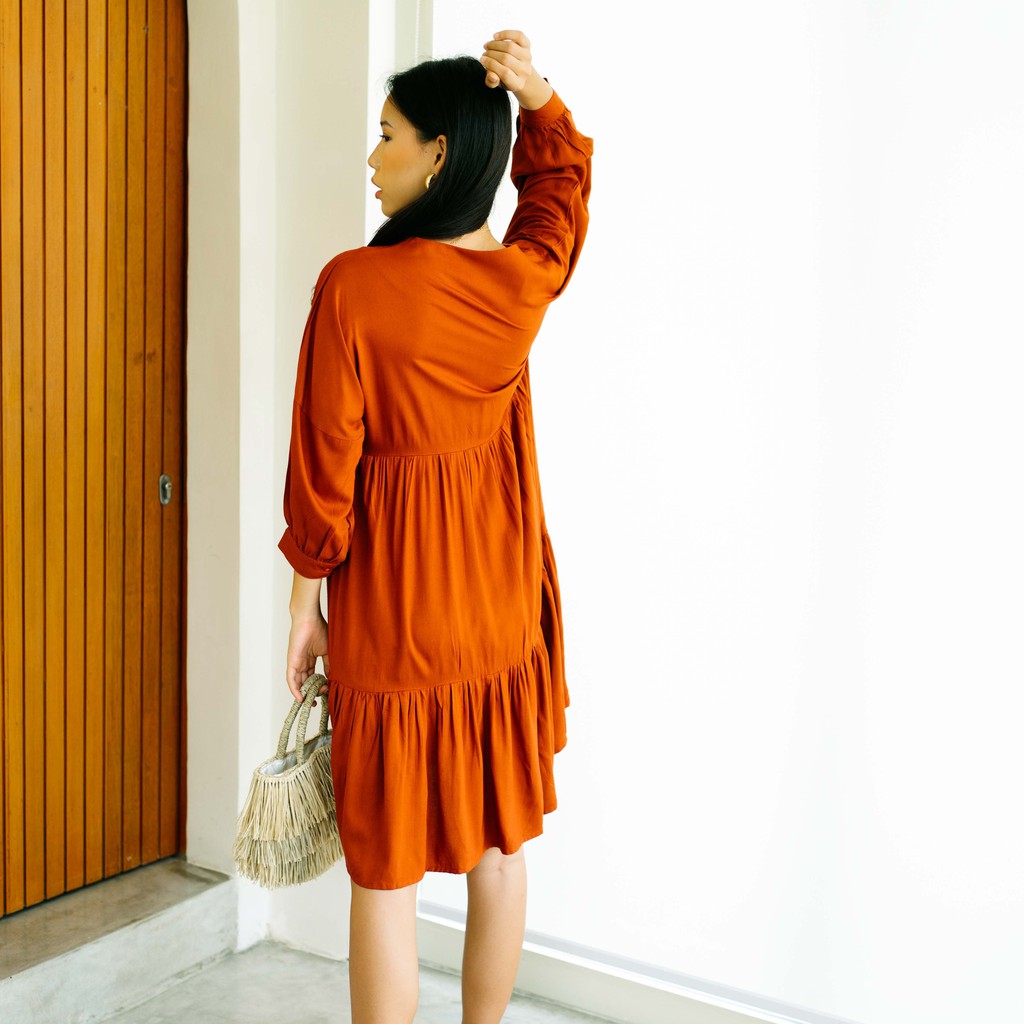 Lolliestory Nadya Cotton Midi Dress