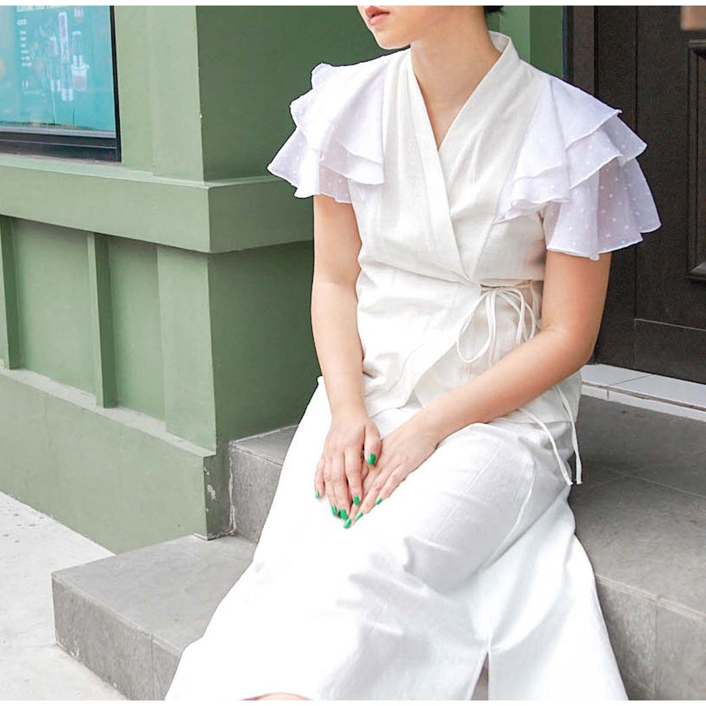 Lolliestory Minerva Ruffle Kimono Top