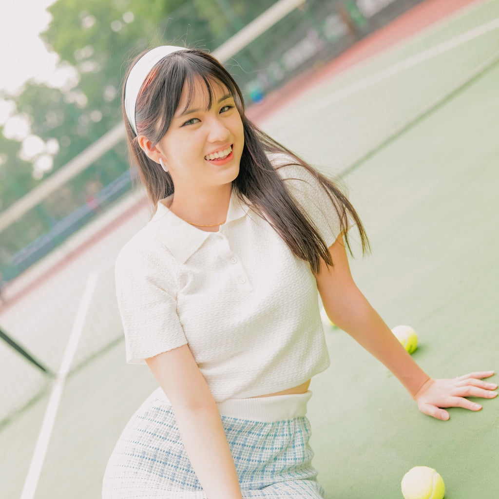 Lolliestory June Knit Crop Top