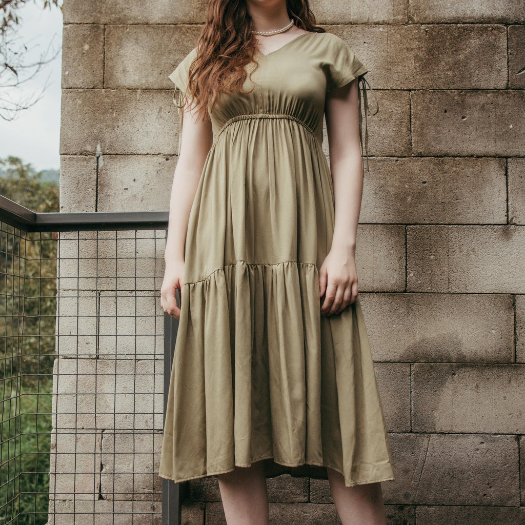 Lolliestory Ava Flare Midi Dress