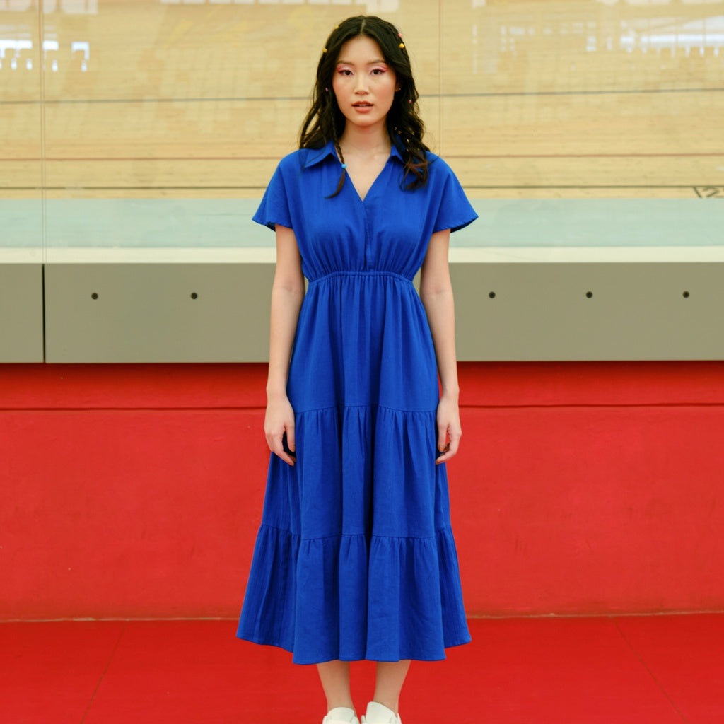 Lolliestory Ziva Cotton Midi Dress