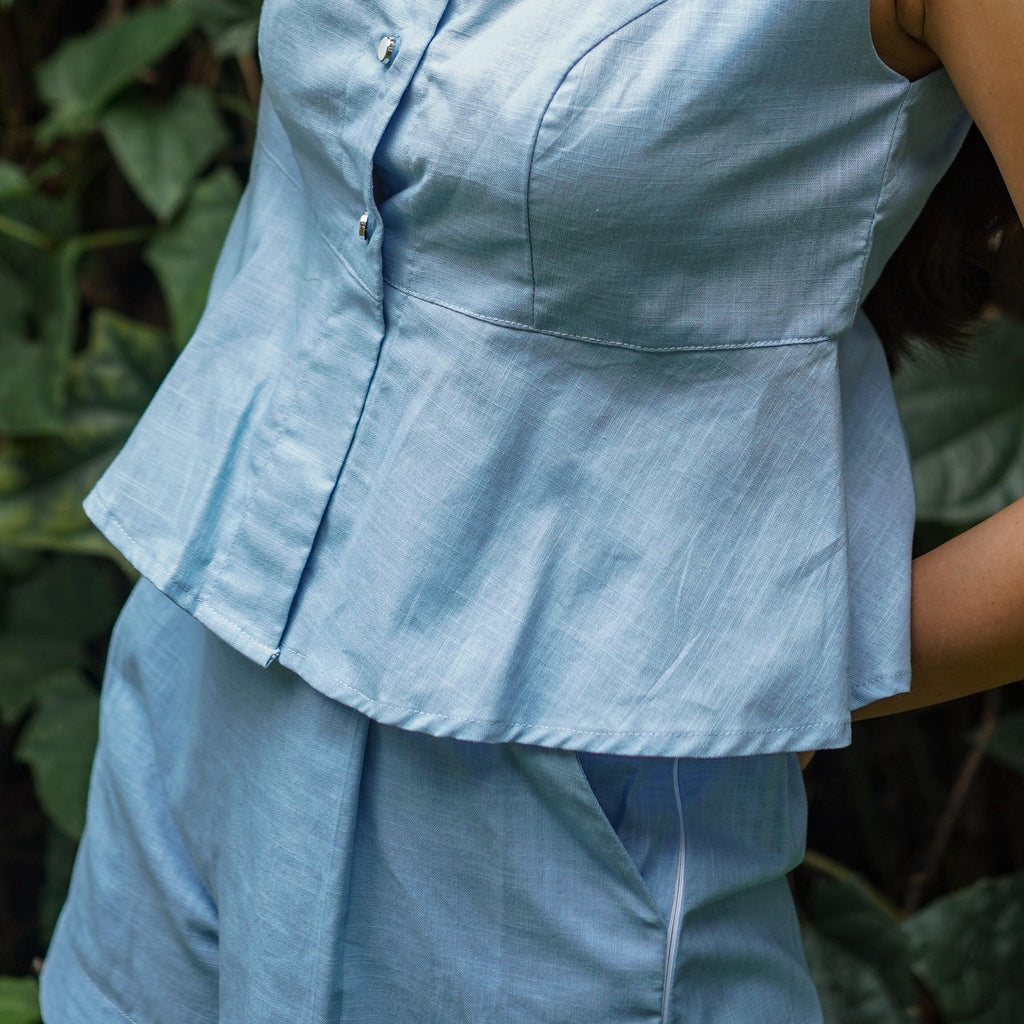 Lolliestory Stacey Peplum Short Set