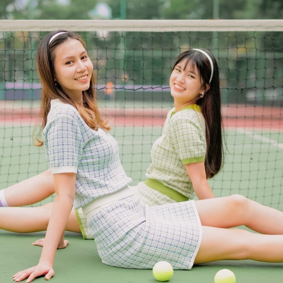 Lolliestory Crunchy Knit Crop Top