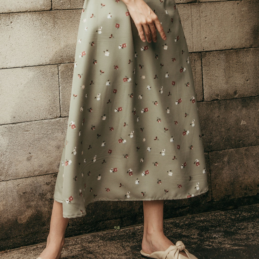 Lolliestory Daphne Pattern Midi Dress