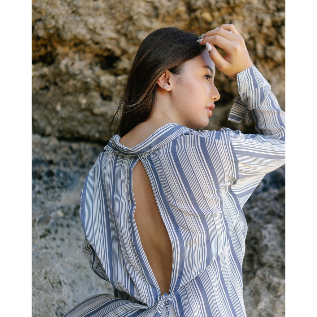 Lolliestory Solace Stripe Simple Top