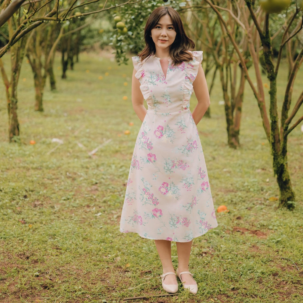 Lolliestory Gardenia Midi Dress