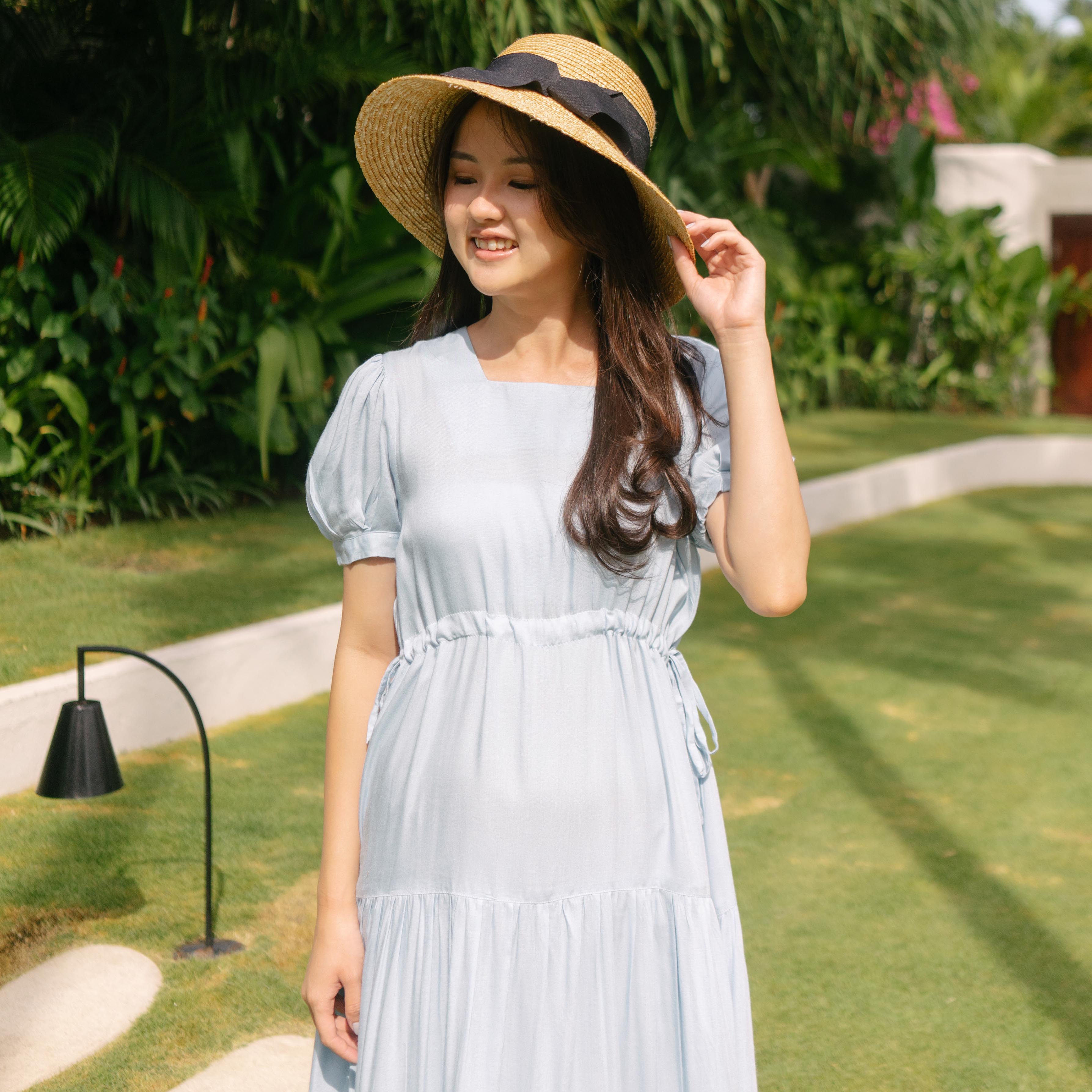 Lolliestory Hana Cotton Midi Dress - Lolliestory