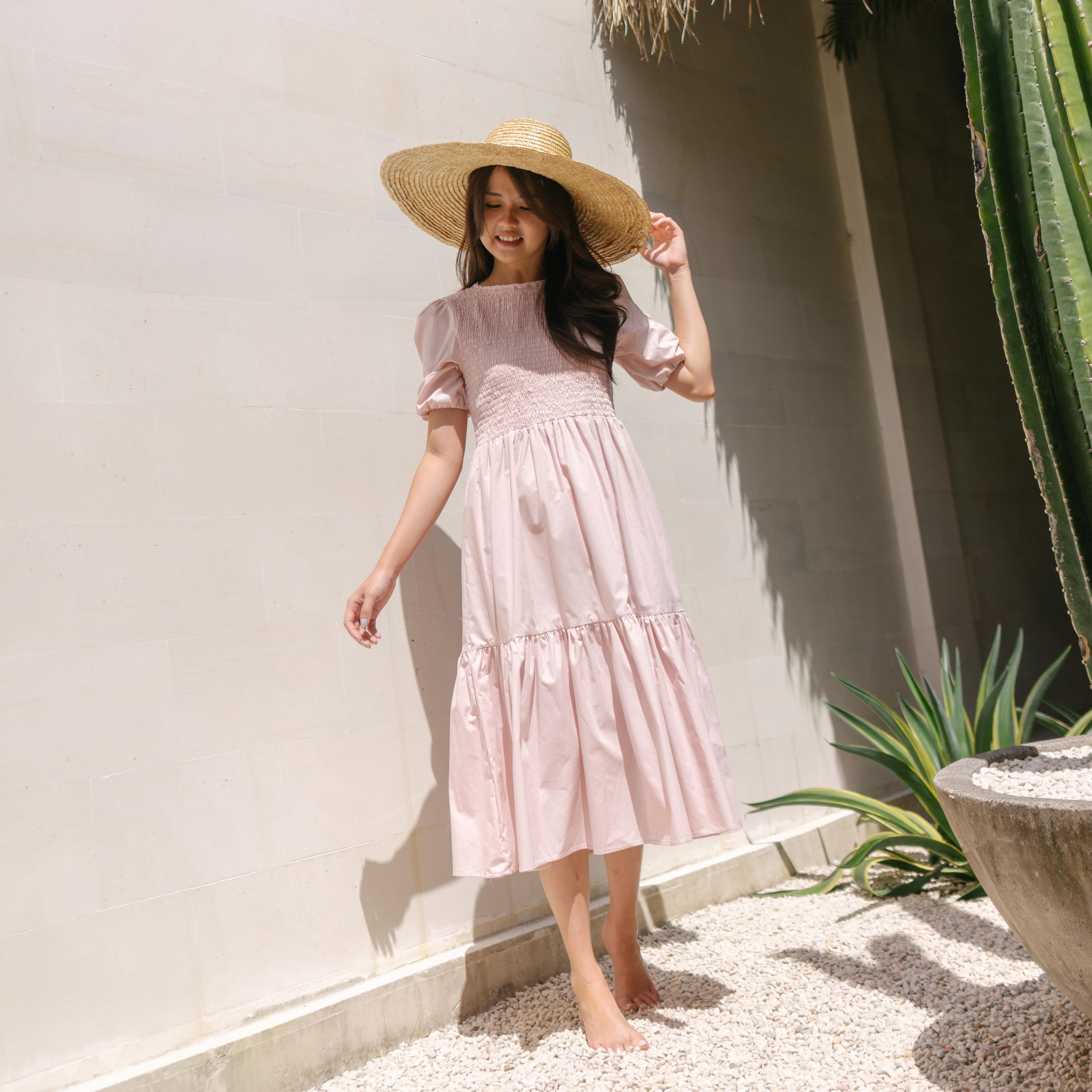 Lolliestory Kenna Cotton Midi Dress