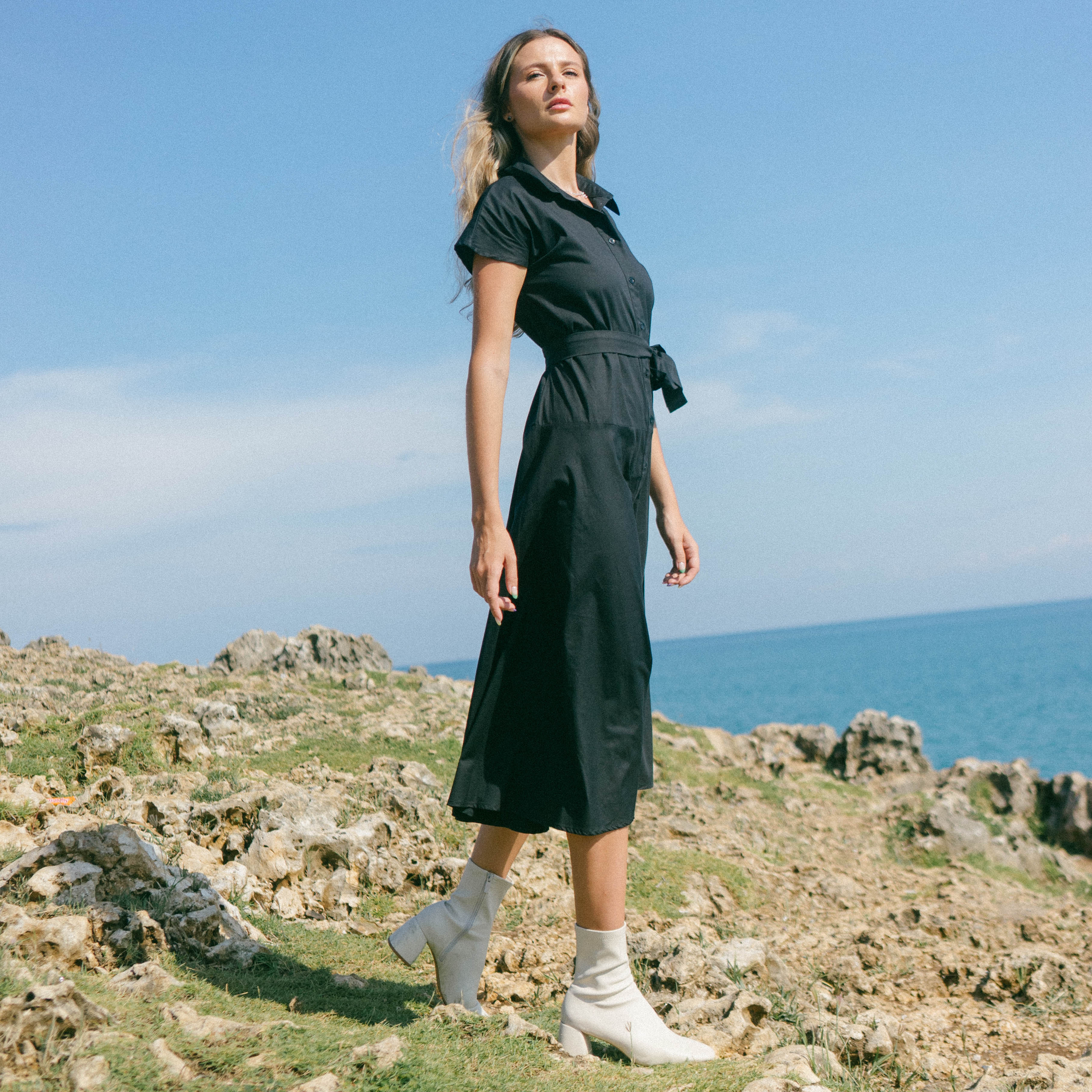 Lolliestory Jacy Cotton Midi Dress