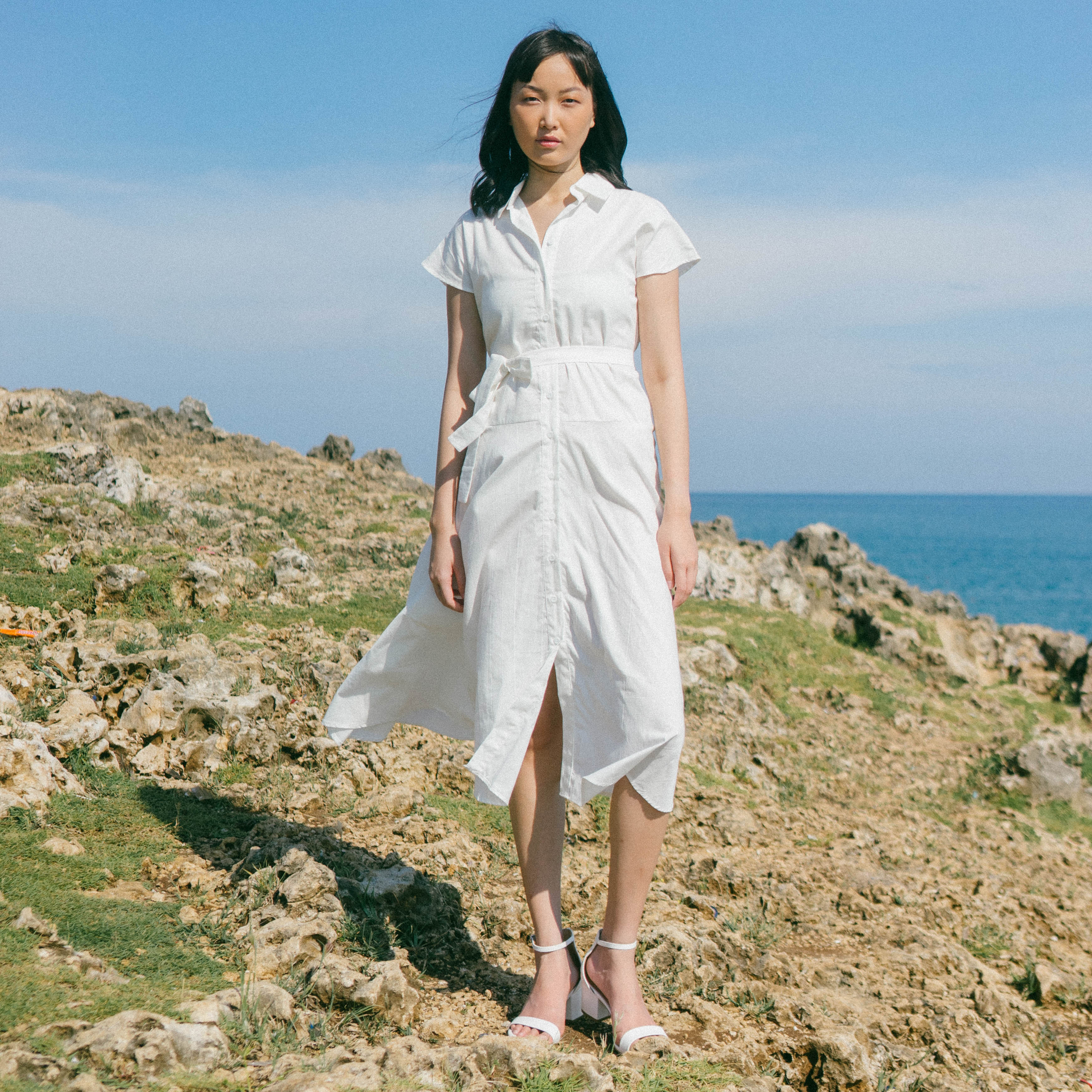 Lolliestory Jacy Cotton Midi Dress