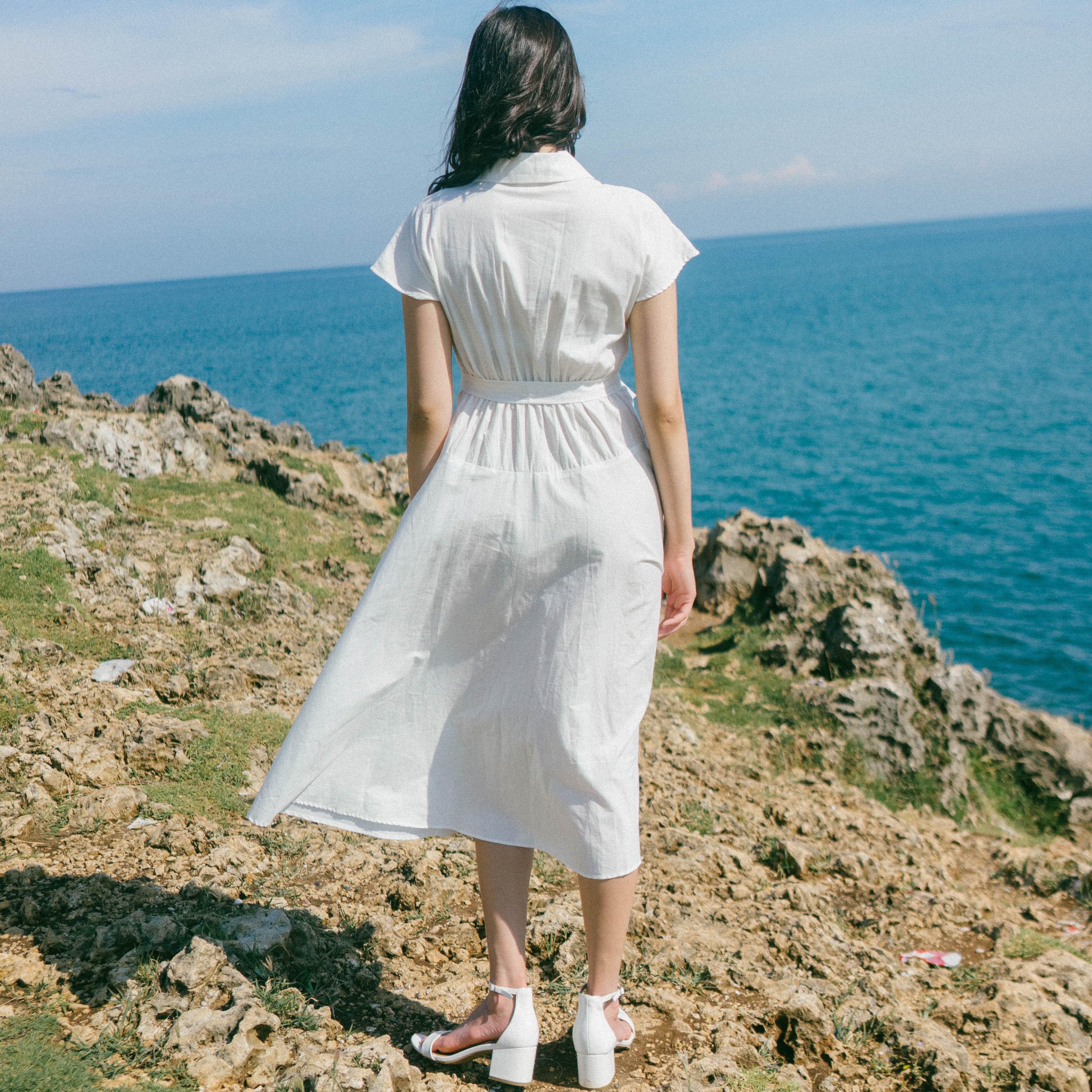 Lolliestory Jacy Cotton Midi Dress