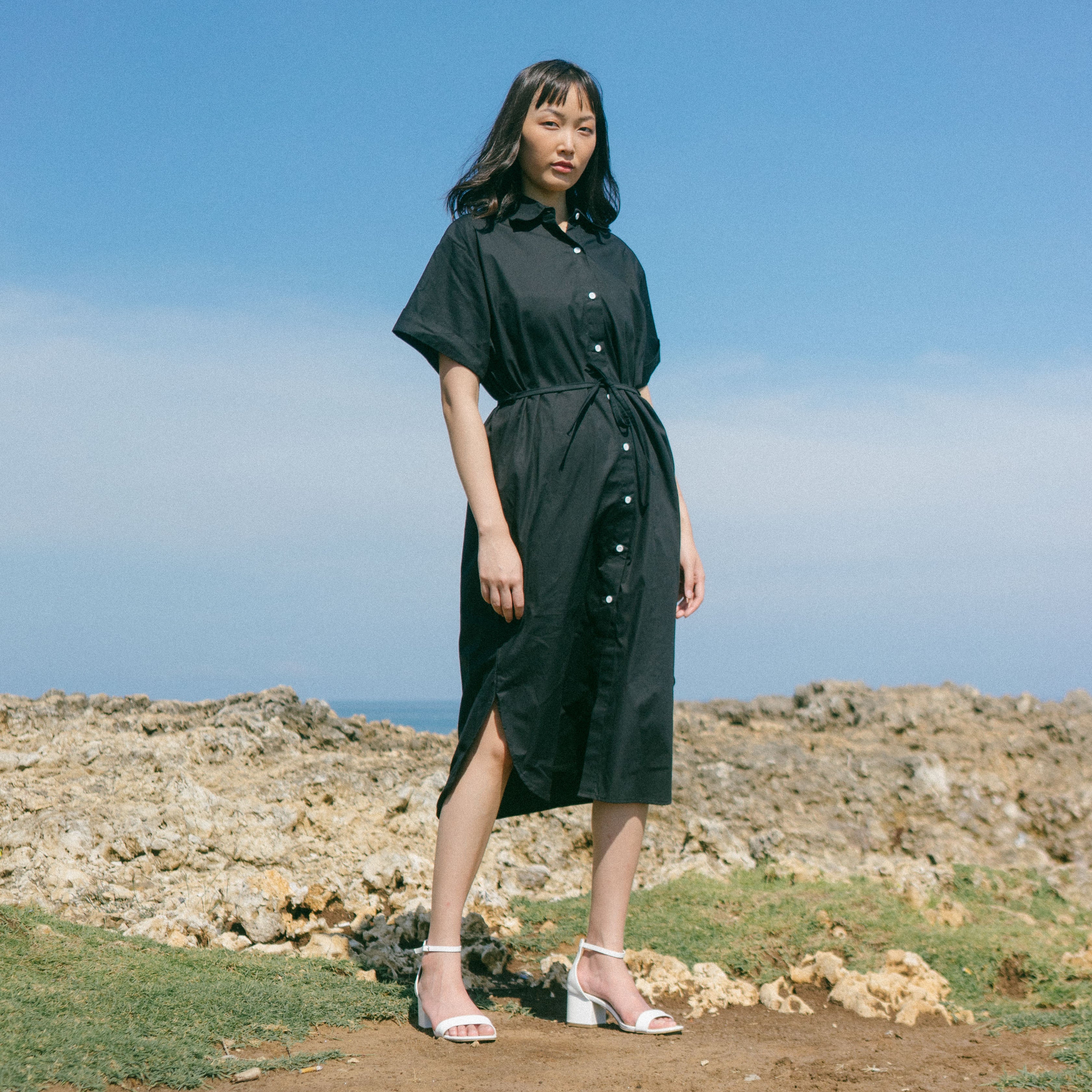 Lolliestory Willis Cotton Midi Dress