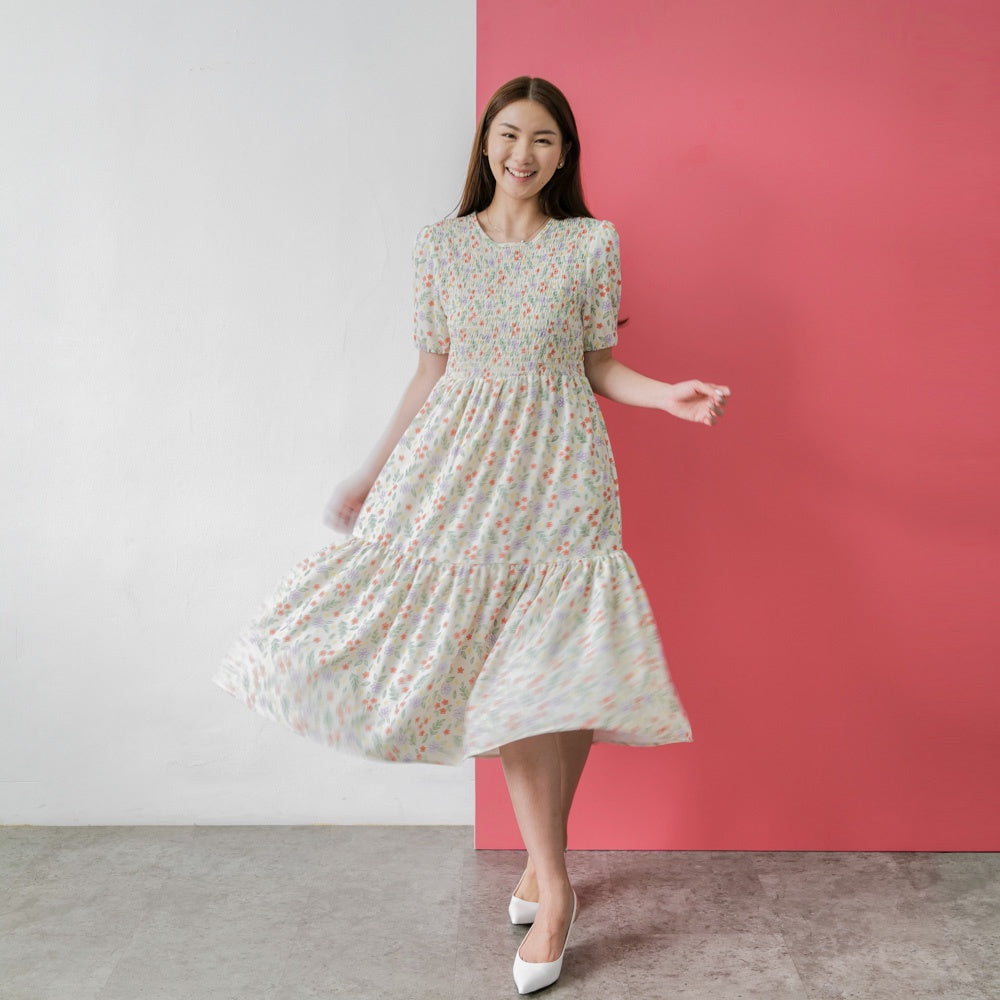 Lolliestory Kenna Midi Dress - DOODLE