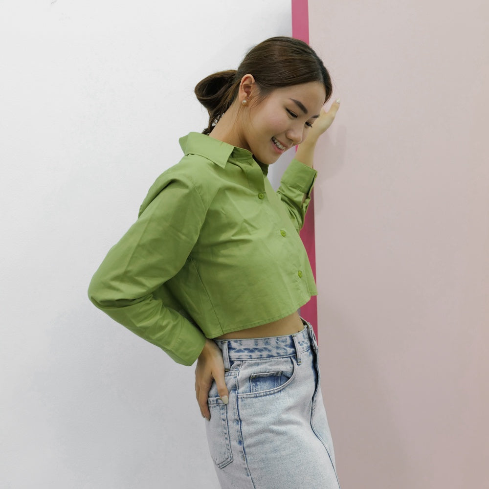 Lolliestory Heidy Shirt Crop Top