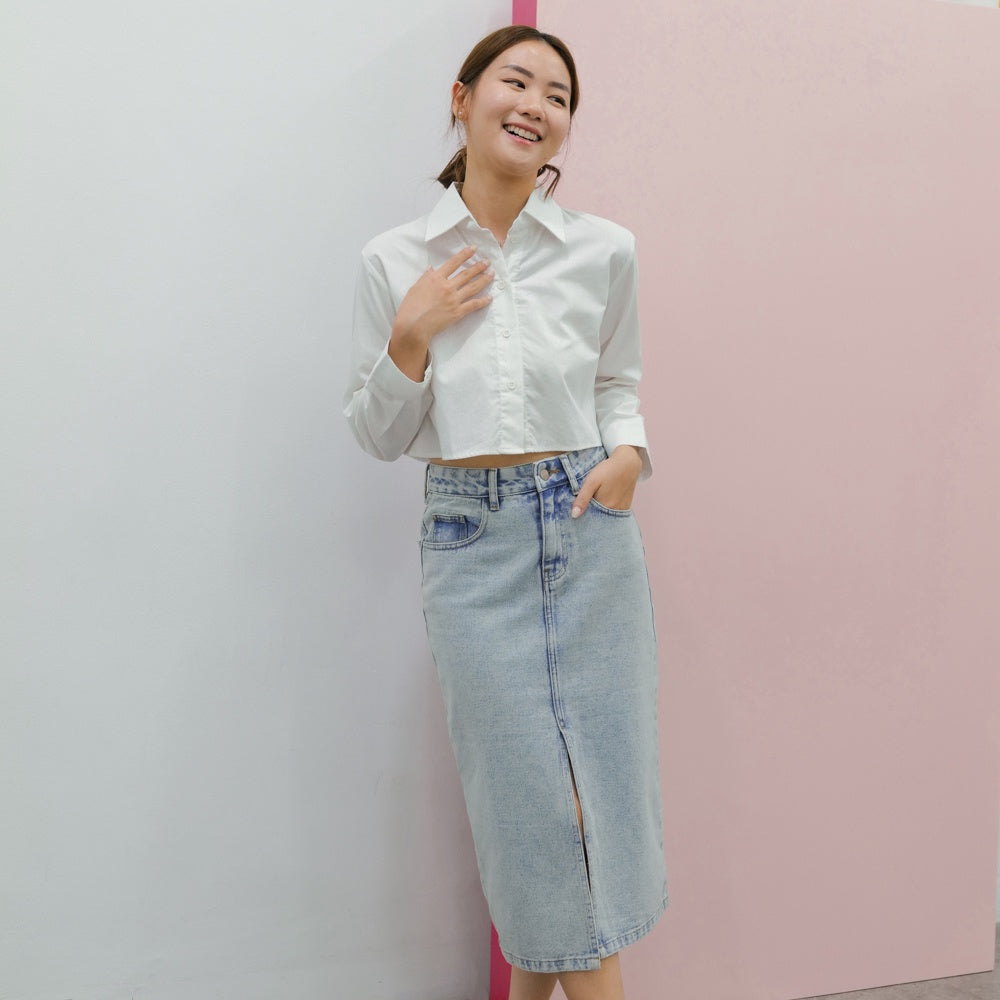 Lolliestory Heidy Shirt Crop Top