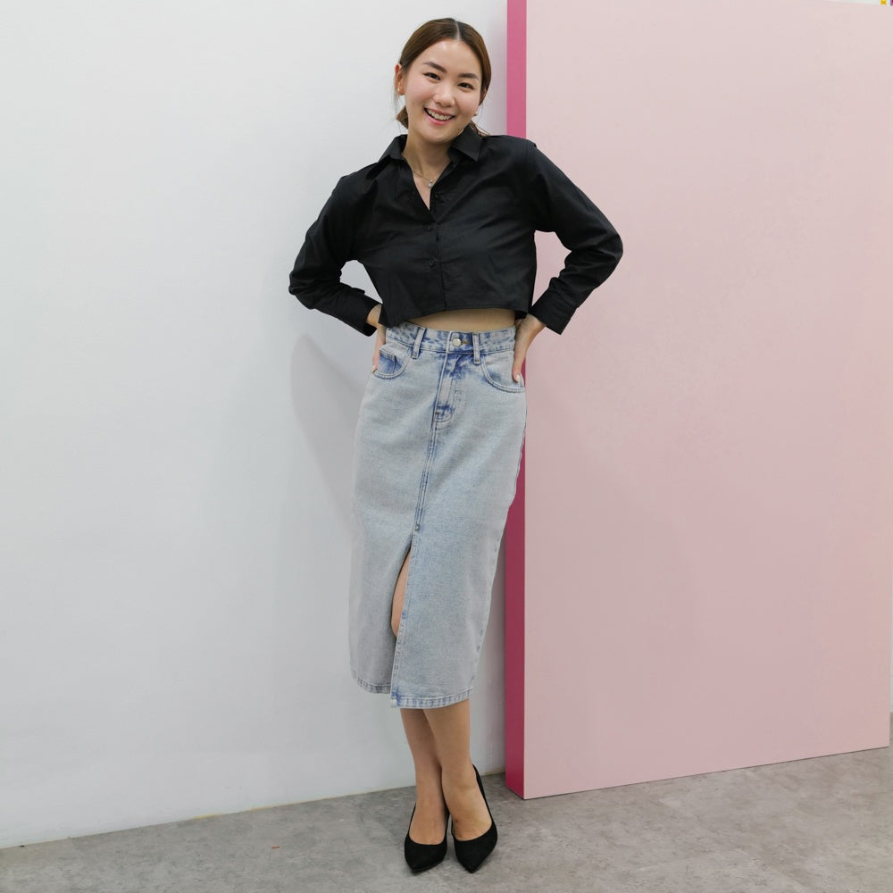 Lolliestory Heidy Shirt Crop Top