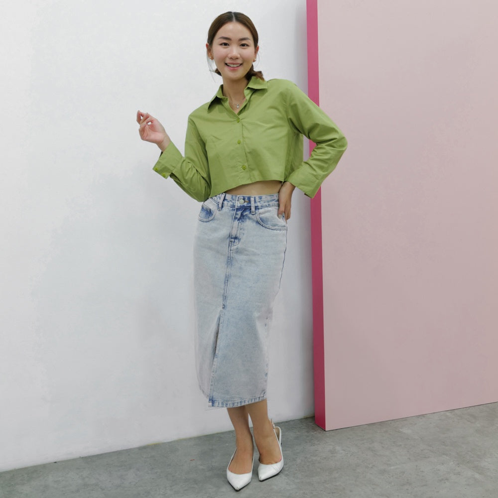 Lolliestory Heidy Shirt Crop Top