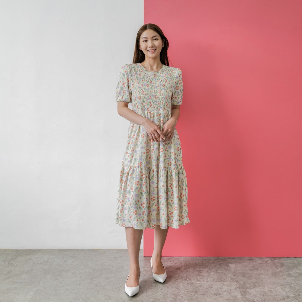 Lolliestory Kenna Midi Dress - DOODLE