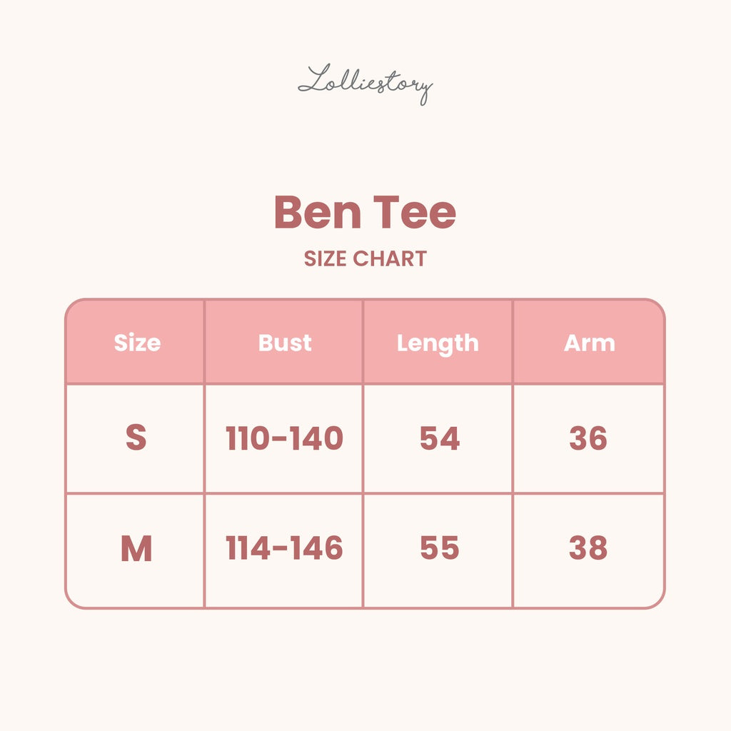 Lolliestory Ben Tee Embroidery