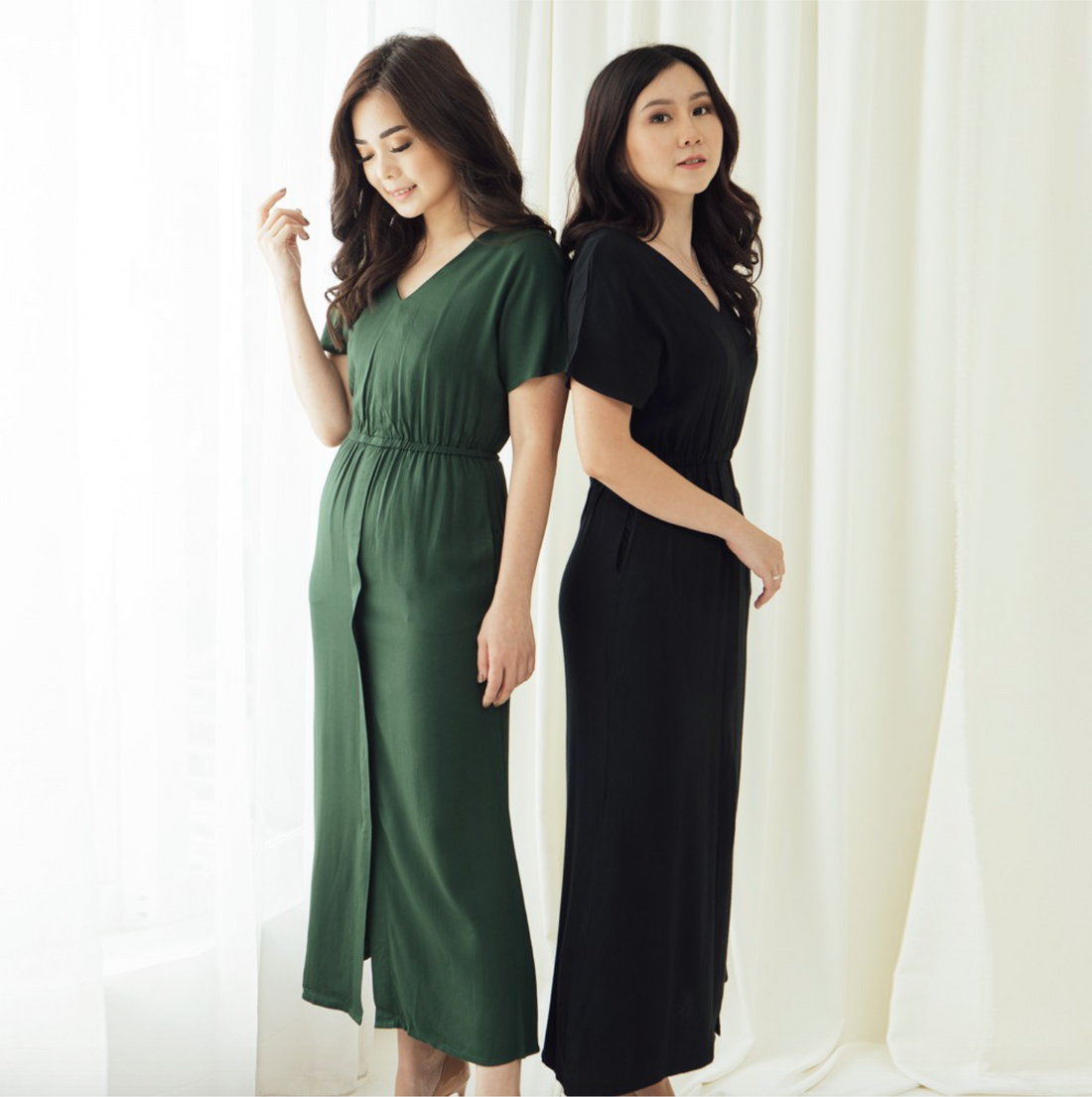 Sheryl Cotton Midi Dress - Lolliestory